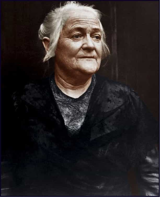 Portrait of Clara Zetkin