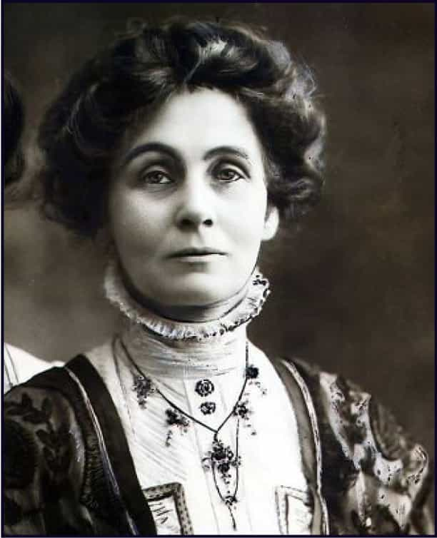 Portrait of Emmeline Pankhurst