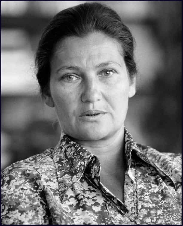 Portrait of Simone Veil